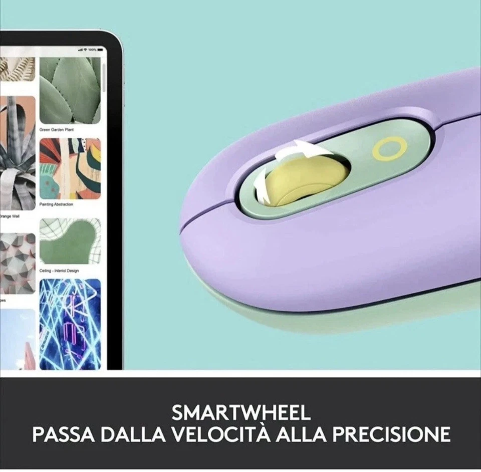 Logitech POP Mouse Wireless - Daydream Edition - Immagine 2 di 3