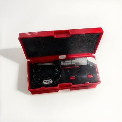 Starrett 436 Outside Micrometer 0-1 in Mechanical 0.0001 in Resolution (Read)