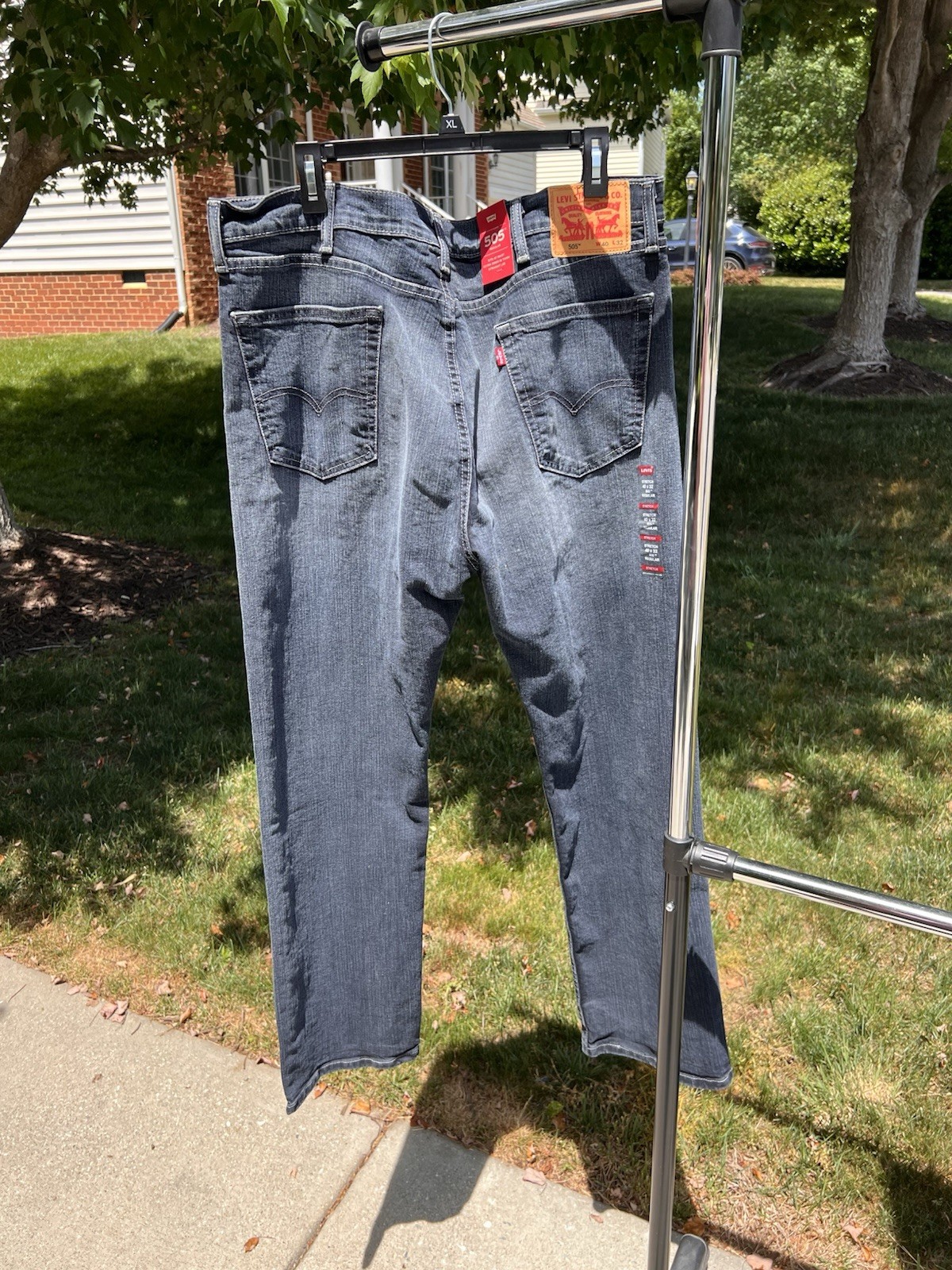 Levi's Men's 505 Regular Fit Straight Leg Jeans