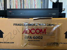 Adcom GFA-6002 300W Class AB Bridgeable 2-Ch Stereo Power Amplifier Black