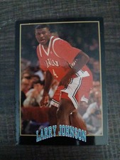 1991 Smokey's Sportscards Larry Johnson #7 Checklist UNLV Runnin' Rebels