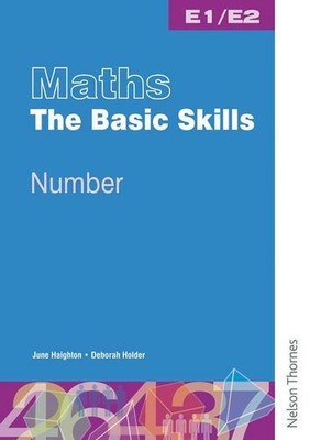 Mathe die Grundfertigkeiten Zahl Arbeitsblatt Pack E1/E2 - Haighton, Juni