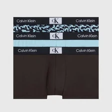 Calvin Klein 3 Pack CK96 Microfibre Low Rise Trunks - Multi
