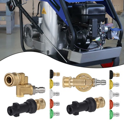 #ad Pressure Washer 5 Nozzles 7 Angle Adjustments for Superior Cleaning Performance $45.07