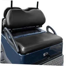 Golf Cart Seat Covers Leather Front Seat Cover Fit Club Car Black