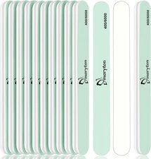 Nail Buffer and Shine Kit - 10Pcs Nail Shine Buffer Blocks for Natural Nails Pol