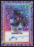 Eduardo Tait /7 Auto 2025 Leaf Vivid Autographs Crystal Purple Phillies