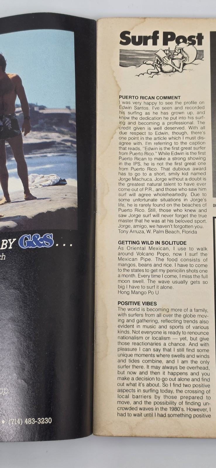 1980 Surfer Magazine Sept Vol 22 No 9 Simon Anderson Bells Surfing image 6