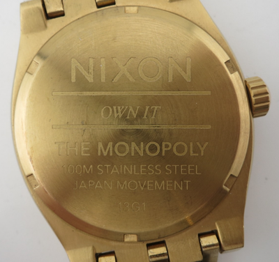 Nixon The Monopoly Gold-Tone Stainless Steel Watch - A325-502