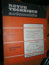 Revue technique Autobianchi PRIMULA