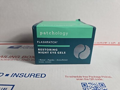 PATCHOLOGY Flashpatch Restoring Night Eye Gels 16 Plus Pairs *READ*