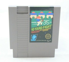 10-Yard Fight (NES, 1985) 5 Screw Hangtab Box CIB Complete