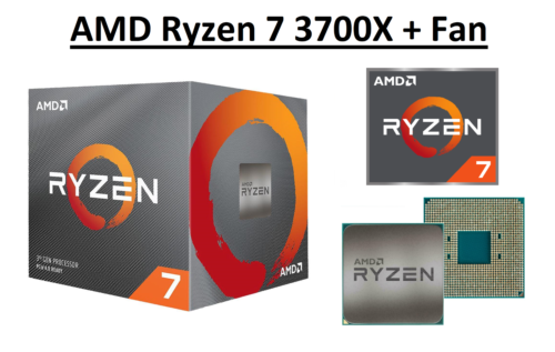 AMD Ryzen 7 3700X Octa Core Processor 3.6 - 4.4 GHz, Socket AM4, 65W Sealed Box - Picture 1 of 9