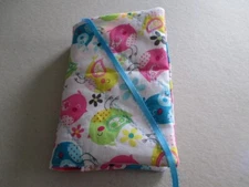 Tweety Birds Print Handmade Quilted Regular Size Paperback Book Cover