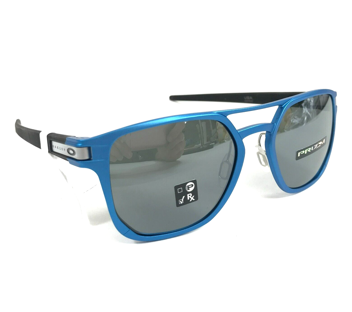 Oakley Sunglasses Latch Alpha OO4128-0353 Matte Sapphire with
