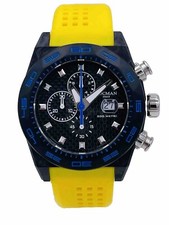 Watch Locman Stealth 300m Carbon Sub 218BLY/1095 Chrono Very Discounted New