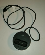 Sony TDM-iP380 Dock Charging Cradle Media Adapter Port for iPod iPhone Black
