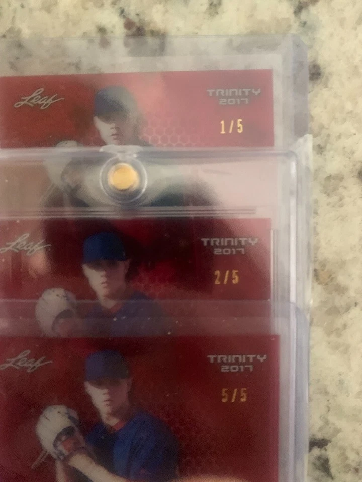 3 of ONLY 5 made!! Tanner Houck Rookie auto . . all serial numbered out of 5 ! - Image 2 of 4