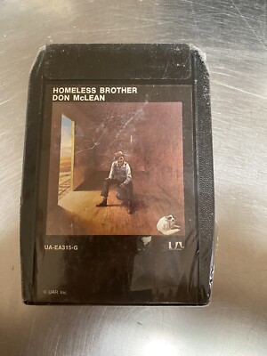 Homeless Brother Don Mclean 8 Track Cartridge UA-EA315-G