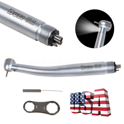 NSK Style Dental High Speed Handpiece Turbine - 4 Hole LED Fiber Optic E-Generator