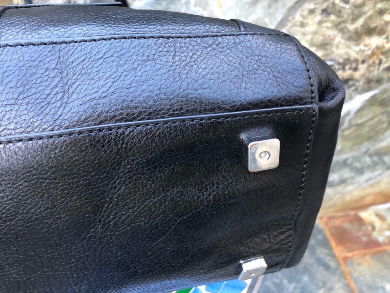 Johnathon Adler Nixon black leather tote bag (300 Gem