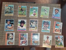 1976 Topps Baseball Cards Pick A Player Lot 1-369 Complete your Set