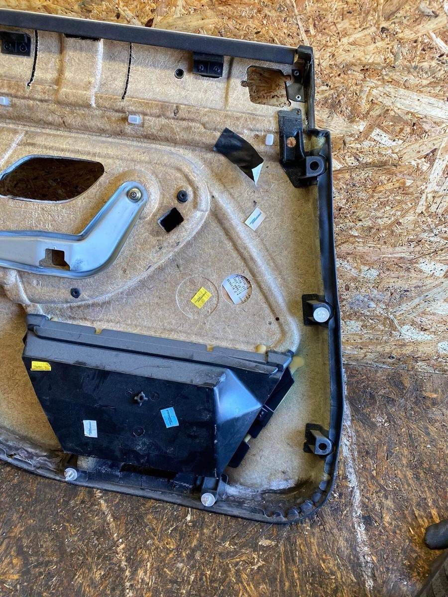 BMW 5-series E39 M Sport Rear Right Door Panel Black Leather