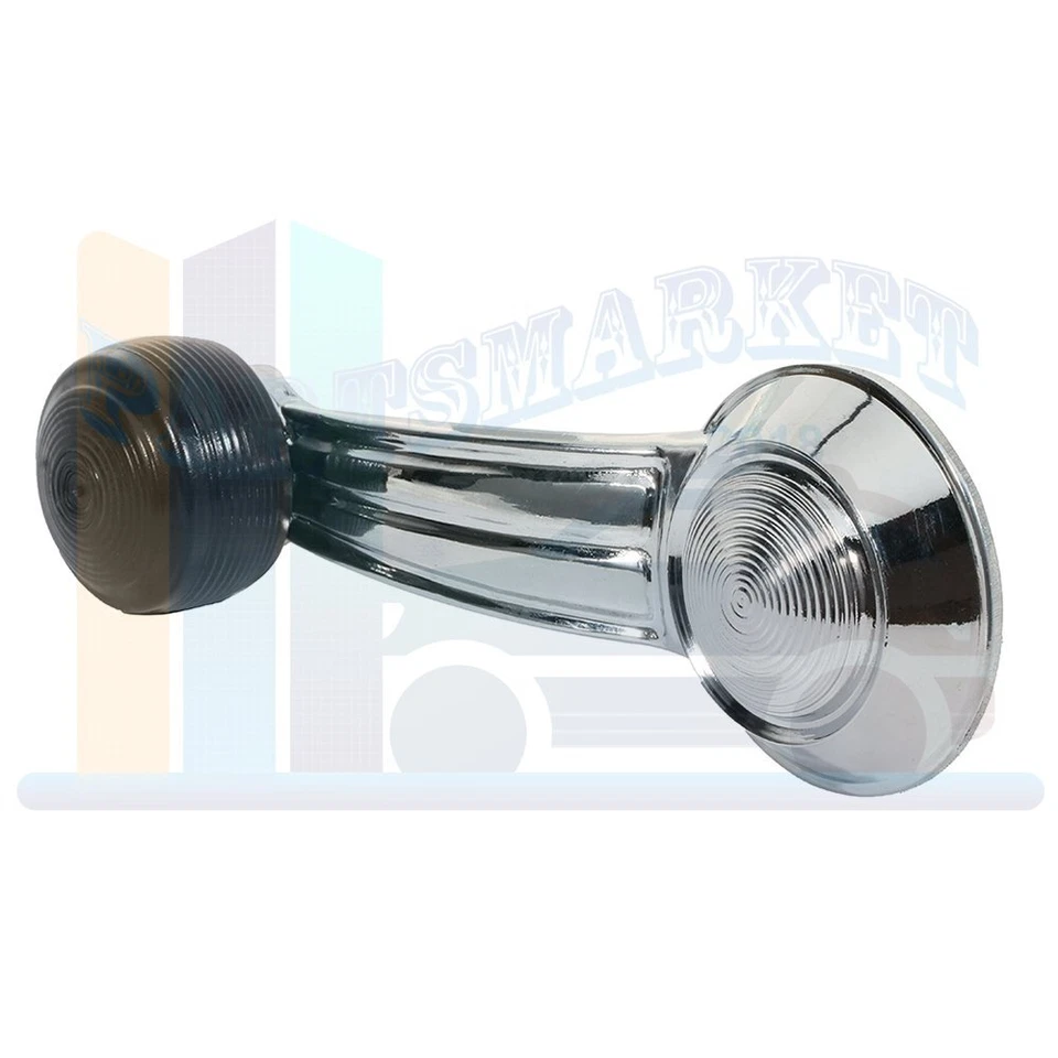 Manivela de ventana izquierda derecha cromada negra izquierda derecha para Cadillac Deville 1968 1 pieza Foto 2 de 4