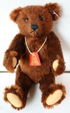 Steiff Teddy Bear Chocolate Mohair FAO Schwarz Limited Edition 669606 Adorable