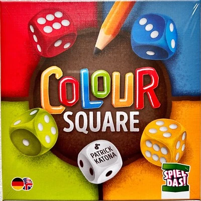 Colour Square Spiel Das! Familienspiel Lernspiel Glücksspiel Würfelspiel Rechnen - Bild 1 von 4