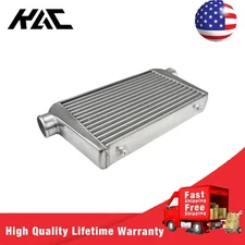 3" Inlet/Outlet Universal Turbo Intercooler 25X12X3 3" I/O For Toyota Acura BWM