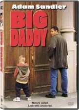 Big Daddy ~ DVD W & F 1999 ~ Adam Sandler; Cole Sprouse; Leslie Mann