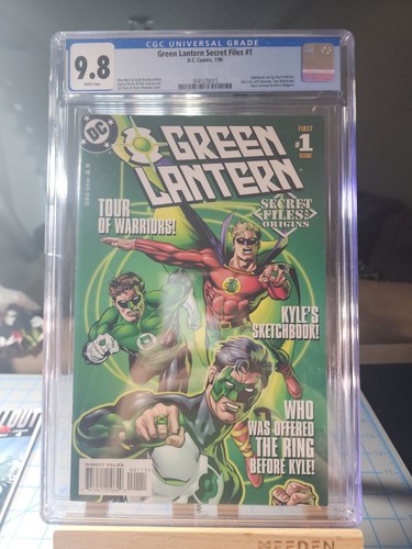 Green Lantern Secret Files 1 Cgc9.8