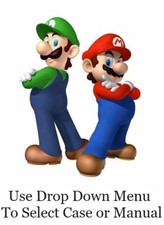 Vintage Nintendo Authentic Original Game Case / Manual No Disks or Cartridge