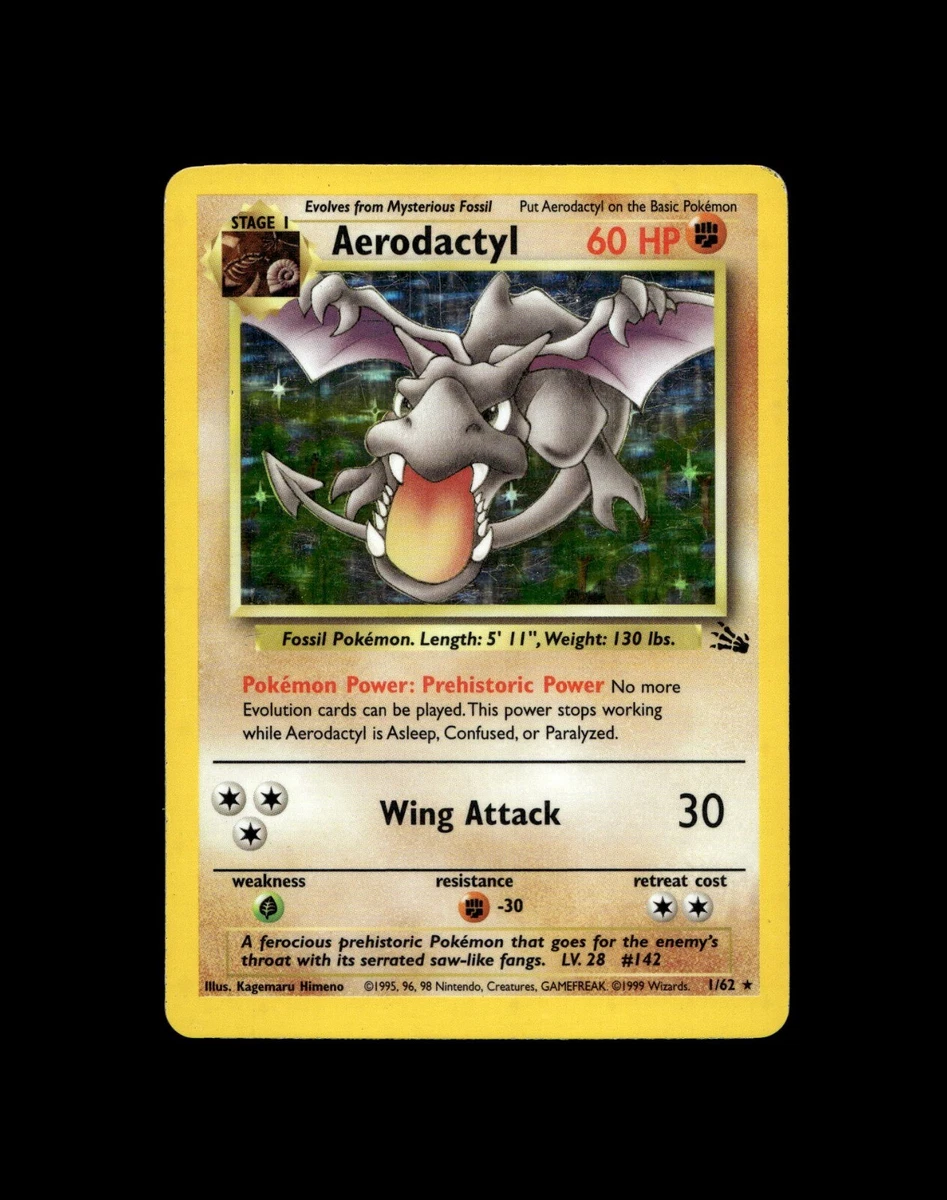 Aerodactyl 1/62 Fossil for sale | eBay