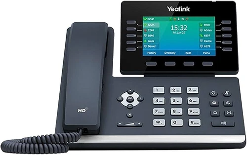 Yealink SIP-T54W Téléphone Filaire - Noir - Téléphone de bureau IP