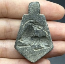 Beautiful Ancient Roman Rare Two Sided Pendent With Unique Animal Intaglio