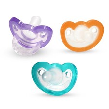 JollyPop Unscented Pacifier Size 0-3 Months 3-Pack