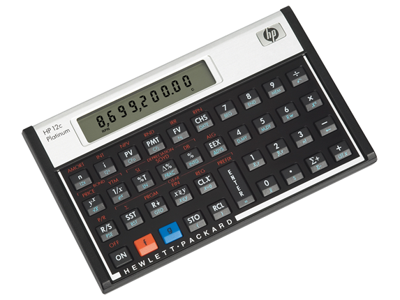 Hp 12c Platinum Financial Calculator User S Guide