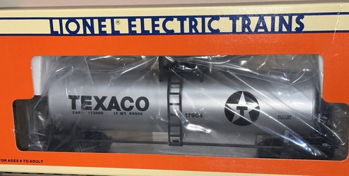 Lionel 6-17904 Texaco Unibody Tank Car O-Scale FREE SHIPPING (4) Available - Picture 6 of 8