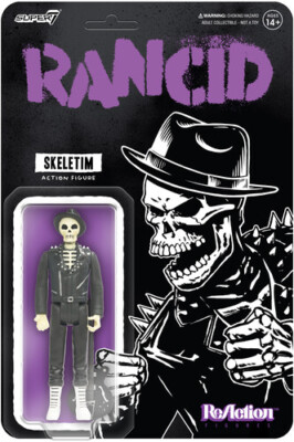 Rancid - Super7 - Rancid - ReAction Figures Wv5 - Skeletim (Time Bomb) [New Toy]