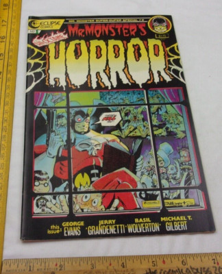 Mr. Monster's Hi-Octane Horror #1 F/VF comic book Eclipse 1980s | eBay