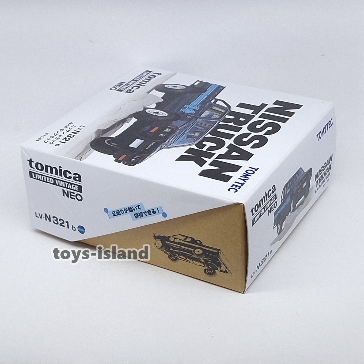 Tomica Limited Vintage NEO LV-N321b NISSAN TRUCK 4X4 KING CAB 1/64