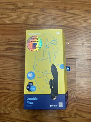 Satisfyer Double Flex Vibrator - Black