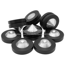 4x 39mm Stainless Speakers Shock Spikes Stand Foot Isolation Feet  Base Pads 2