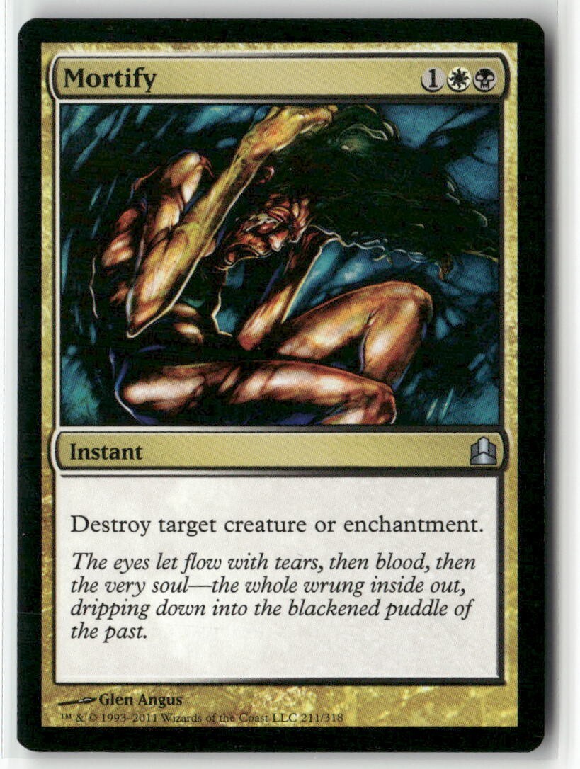 Mortify 211 Near Mint Commander 2011 MTG Magic