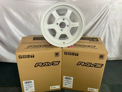 RAYS VOLKRACING Wheels TE37V 2324model 14inch 8.0 J ET25 4x100 set of 4