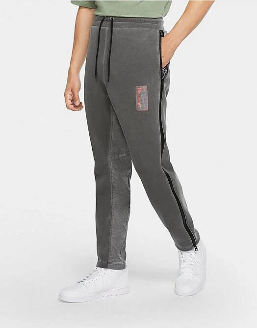 Mens Air Jordan 23 Engineered Washed Black Side Zip Fleece Sweatpant Sz M  $125 | eBay