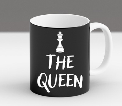 Funny Chess The Queen Piece Player Chess Club Birthday Gift Trendy Mug