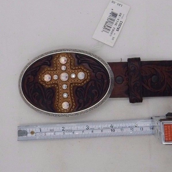 Tony Lama Belt DE-VINE CROSS Leather Size 30  C50785 Tony Lama Belt DE-VINE CROSS Leather Size 30 C50786 | eBay main image 2
